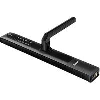SIMPLED Slim Series SF-SP Smart Fingerprint Door Lock - Matte Black, Black