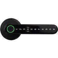 SIMPLED LF LeverLine Smart Fingerprint Door Lock - Black, Black