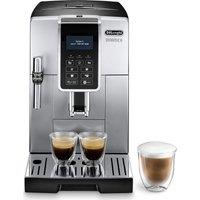 Delonghi Dinamica ECAM350.35.SB Bean to Cup Coffee Machine - Black & Silver, Silver/Grey,Black