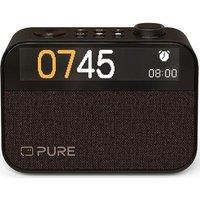 PURE Moment DABﱓ Bluetooth Radio - Coffee Black, Black