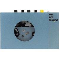 WE ARE REWIND Kurt Personal Cassette Player - Blue, Blue