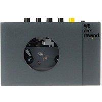 WE ARE REWIND Keith Personal Cassette Player - Grey, Silver/Grey