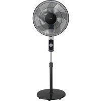 LOGIK L16PFDB25 16" Pedestal Fan - Black, Black