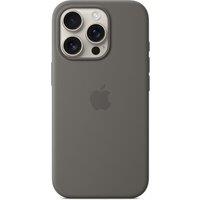 APPLE iPhone 16 Pro Silicone Case with MagSafe - Stone Grey, Silver/Grey