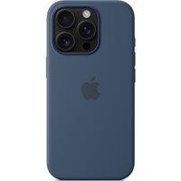 APPLE iPhone 16 Pro Silicone Case with MagSafe - Denim, Blue