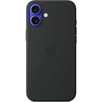 APPLE iPhone 16 Plus Silicone Case with MagSafe - Black, Black