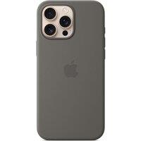 APPLE iPhone 16 Pro Max Silicone Case with MagSafe - Stone Gray, Silver/Grey