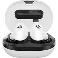 STEELSERIES Arctis GameBuds Wireless Noise-Cancelling Gaming Earbuds for PS5 - White, White