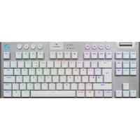 LOGITECH G915 X Lightspeed TKL Wireless Mechanical Gaming Keyboard - Tactile White, White
