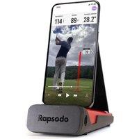 RAPSODO V1 Mobile Golf Launch Monitor, Black,Red