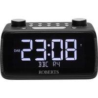 ROBERTS Ortus 4 DABﱓ Clock Radio - Black, Black