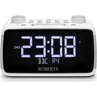 ROBERTS Ortus 4 DABﱓ Clock Radio - White, White