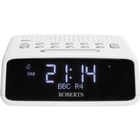 ROBERTS Ortus DABﱓ Clock Radio - White, White