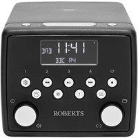 ROBERTS SOUND 49 DAB / FM Bluetooth Clock Radio - Black, Black