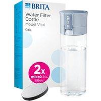BRITA Model Vital Water Filter Bottle - Light Blue