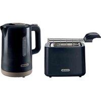 ARIETE Breakfast ARPK46 Jug Kettle & 2-Slice Toaster Bundle - Dark Grey, Black,Silver/Grey