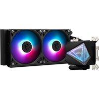 MSI MAG CORELIQUID i240 240 mm Liquid CPU Cooler - RGB LED, Black, Black