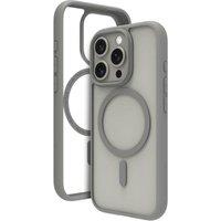 DBRAMANTE1928 Grenen Magsafe iPhone 16 Pro Case - Titanium, Silver/Grey