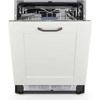 MONTPELLIER MDWBID6064 Full-size Fully Integrated Dishwasher, White