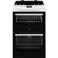 AEG 5000 SurroundCook CCX1530ACW 55 cm Electric Ceramic Cooker - White, White
