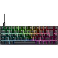 NOS C-800 Mini Magnetic 65 RGB Gaming Keyboard - Black, Black