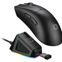 NOS M-750 GM UL Rapid Wireless Optical Gaming Mouse - Black, Black