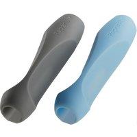 PAPERLIKE V2 Pencil Grip - Pack of 2, Blue & Charcoal, Black,Blue