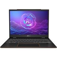MSI Summit 13 AI Studio 13.3" 2 in 1 Laptop, Copilot PC - IntelCore? Ultra 7, 1 TB SSD, Black, Black