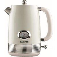 DAEWOO Denver SDA2745GE Jug Kettle - Cream, Cream
