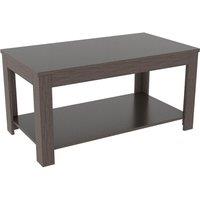 AVF Calibre CAT90GRE Coffee Table - Wood Veneer & Grey