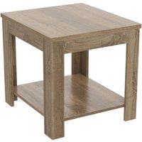 AVF Calibre 500 mm Side TV Stand - Rustic Sawn Oak