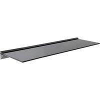 AVF S1800BB Glass Shelf - 80 cm, Black, Black