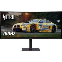 ACER Nitro XV345CUR V3bmiphuzx Quad HD 34" Curved LED Gaming Monitor - Black, Black