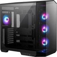 MSI MAG PANO 100R PZ MicroATX Mid-Tower PC Case - Black, Black