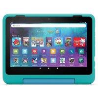 AMAZON Fire HD Pro 8" Kids (ages 6-12) Tablet (2024) - 32 GB, Hello Teal, Blue