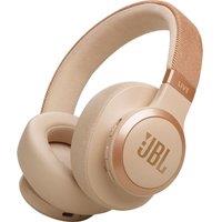 JBL Live 770NC Wireless Bluetooth Noise-Cancelling Headphones - Sand, Cream,Brown