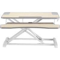 PROPERAV Two-Tier Stand-Up Desk Converter - White