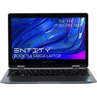 ENTITY Book 11.6" 2-in-1 Targa Laptop - IntelCeleron, 128 GB eMMC, Grey, Silver/Grey