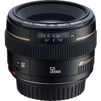CANON EF 50 mm f/1.4 USM Standard Prime Lens, Black