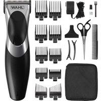WAHL Clip 'N Rinse Cordless Hair Clipper Kit- Black, Black