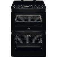 AEG 6000 SteamBake CIB6743ACB 60 cm Electric Induction Cooker - Black, Black