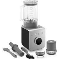 SMEG BLC02BLMUK Blender - Black, Silver/Grey,Black