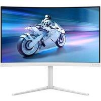 PHILIPS Evnia 27M2C5501/00 Quad HD 27" Curved VA LCD Gaming Monitor - White, White