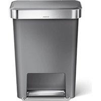SIMPLEHUMAN CW1386CB 45-Litre Rectangular Bin - Grey