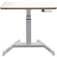 LEITZ Ergo Small Electric Sit Standing Desk - White