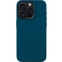 EPICO Mag Magnetic iPhone 16 Plus Genuine Leather Case - Petrol Blue, Blue