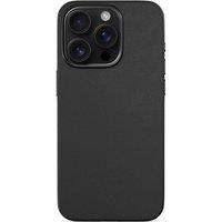 EPICO Mag Magnetic iPhone 16 Pro Max Genuine Leather Case - Black, Black