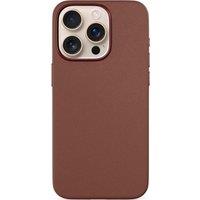 EPICO Mag iPhone 16 Pro Max Genuine Leather Case - Brown, Brown