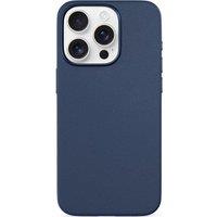 EPICO Mag iPhone 16 Pro Max Genuine Leather Case - Blue, Blue