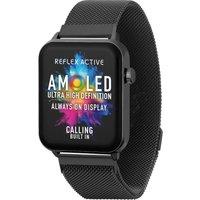 REFLEX ACTIVE Series 30 Smart Watch - Black, Mesh Strap, Black